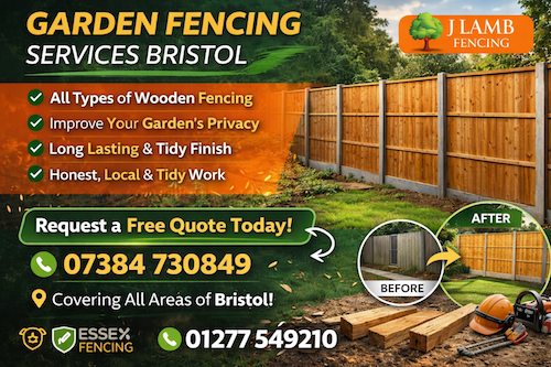 Garden fencing bristol